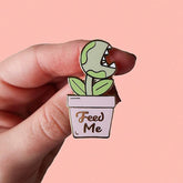 Feed Me Enamel Pin